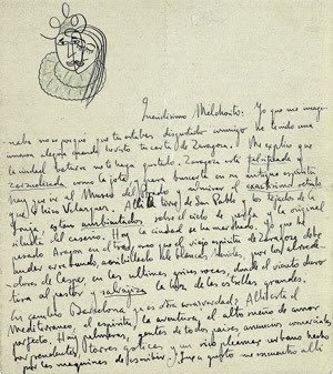 Carta de Federico García Lorca