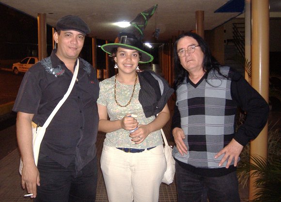 Con Constanza Insúa y Alberto Jiménez Ure