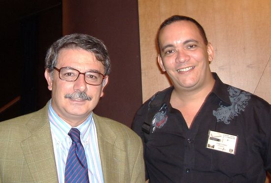 Con Joaquín María Aguirre