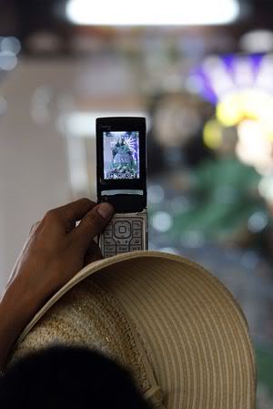 Imagen tomada por Joaquín Ferrer durante las festividades de la Divina Pastora