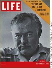 Hemingway en Life (septiembre de 1952)
