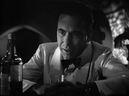 Humphrey Bogart como Richard Blaine en “Casablanca”