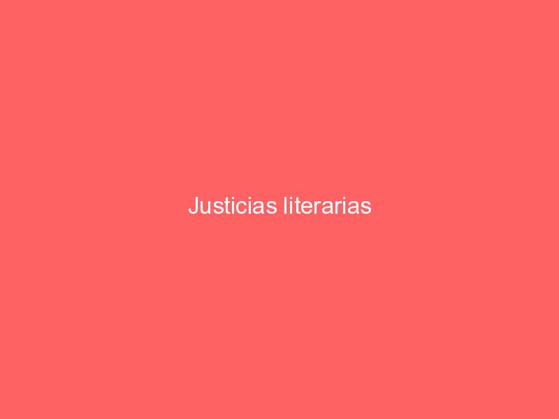 Justicias literarias